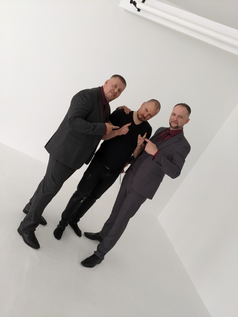 Es un grupa Galaktika. Vitolds Gorņevs un Normunds Zušs.