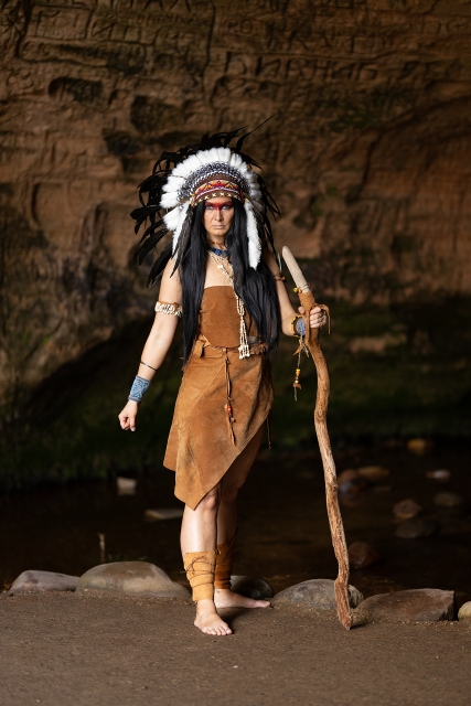 Tematiskā fotosesija pie dabas.