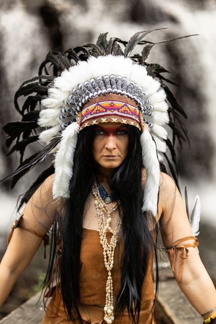 Tematiskā fotosesija pie dabas.